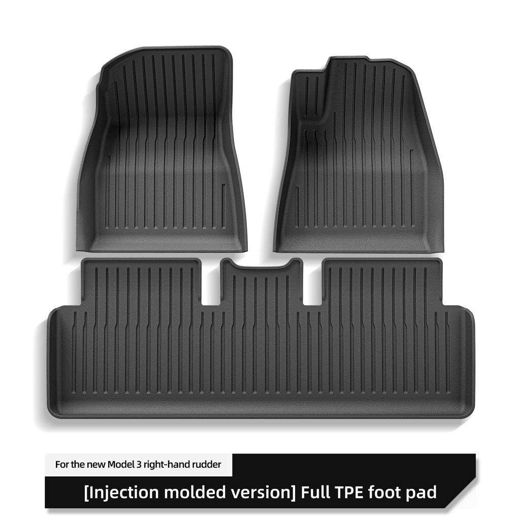 For Tesla Model 3 Highland 2026-2026 Car Floor Mats Protective Mat Auto Accessories Cargo Liner Trunk Mat Only Fit Right Rudder