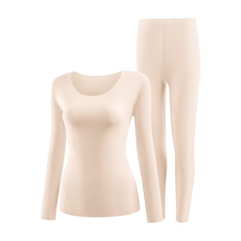 "7A Antibacterial Women's & Men's Light Warm Seamless Thermal Underwear - Slim Fit Autumn Clothes & Pants"