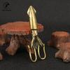 Antique Squid Figurines Miniatures Solid Brass Sea Animal Statue Tea Pet Desk Ornament Lucky Home Decorations Accessories Crafts