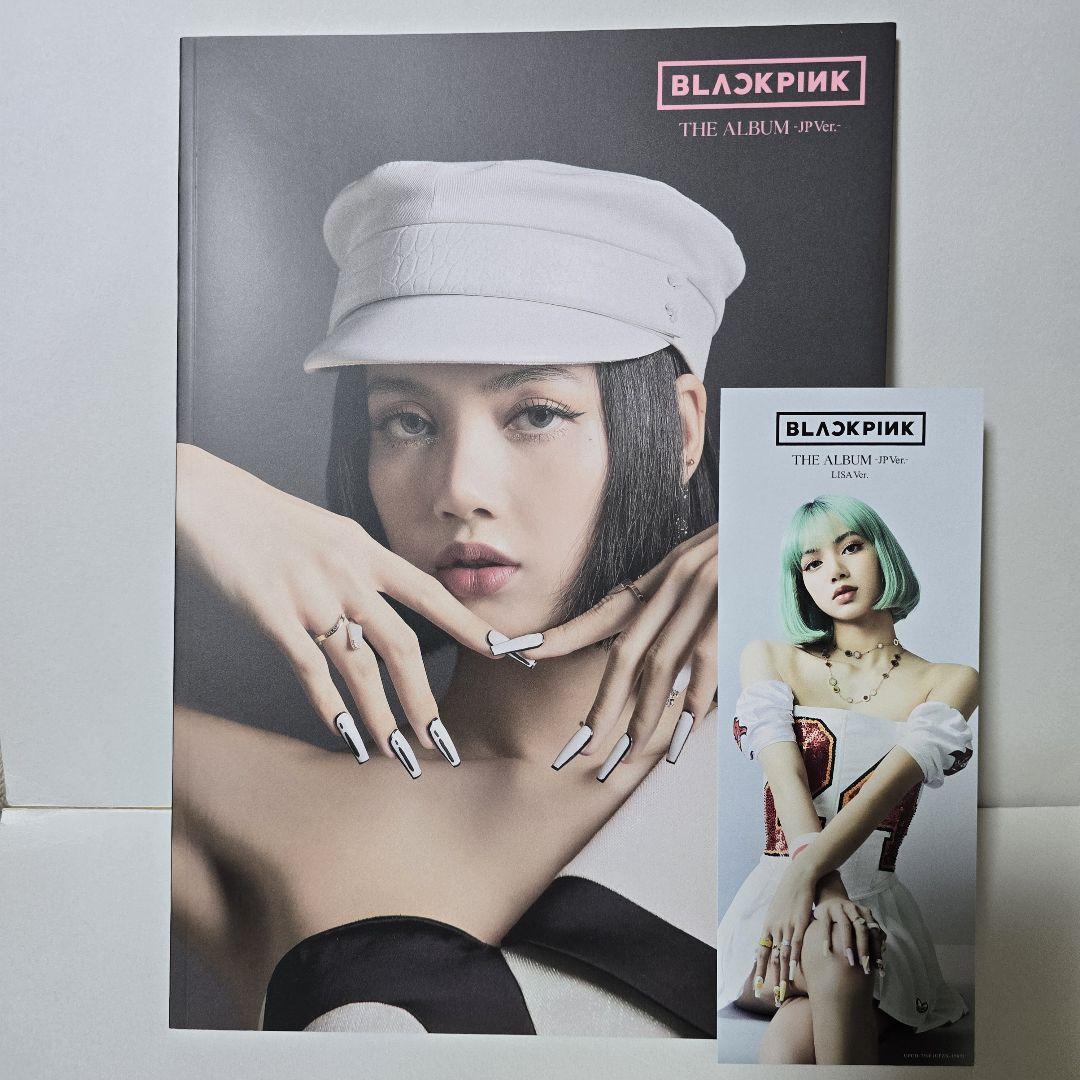 

[USED] BLACKPINK Lisa THE ALBUM JP ver. with bookmark