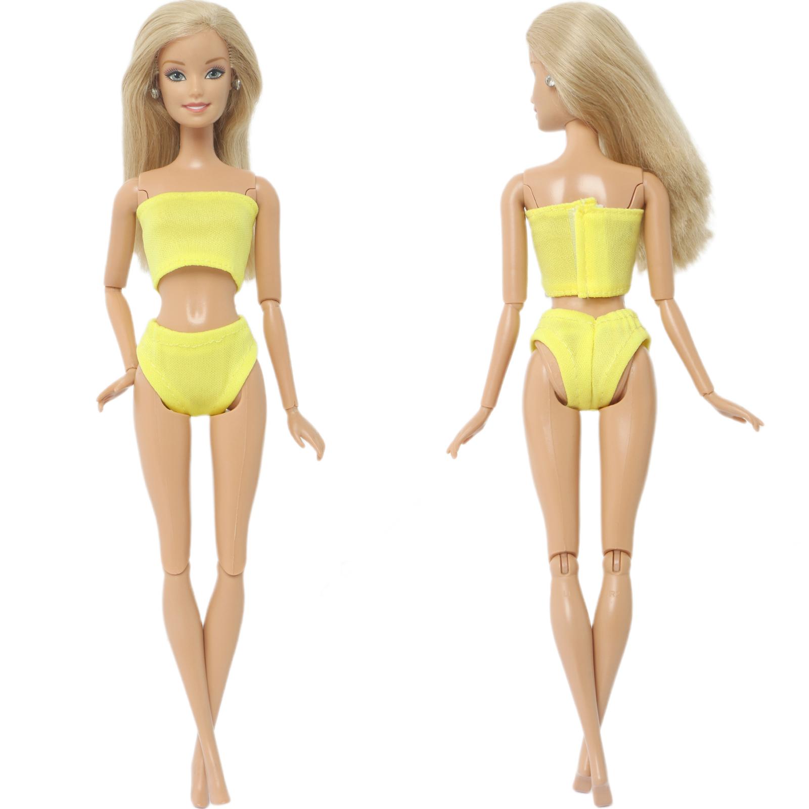 

Модная кукольная одежда Купальник Бикини Платье Летний наряд Топы Брюки Купальные костюмы Пляжные аксессуары Одежда для куклы 1/6 Игрушки для девочек