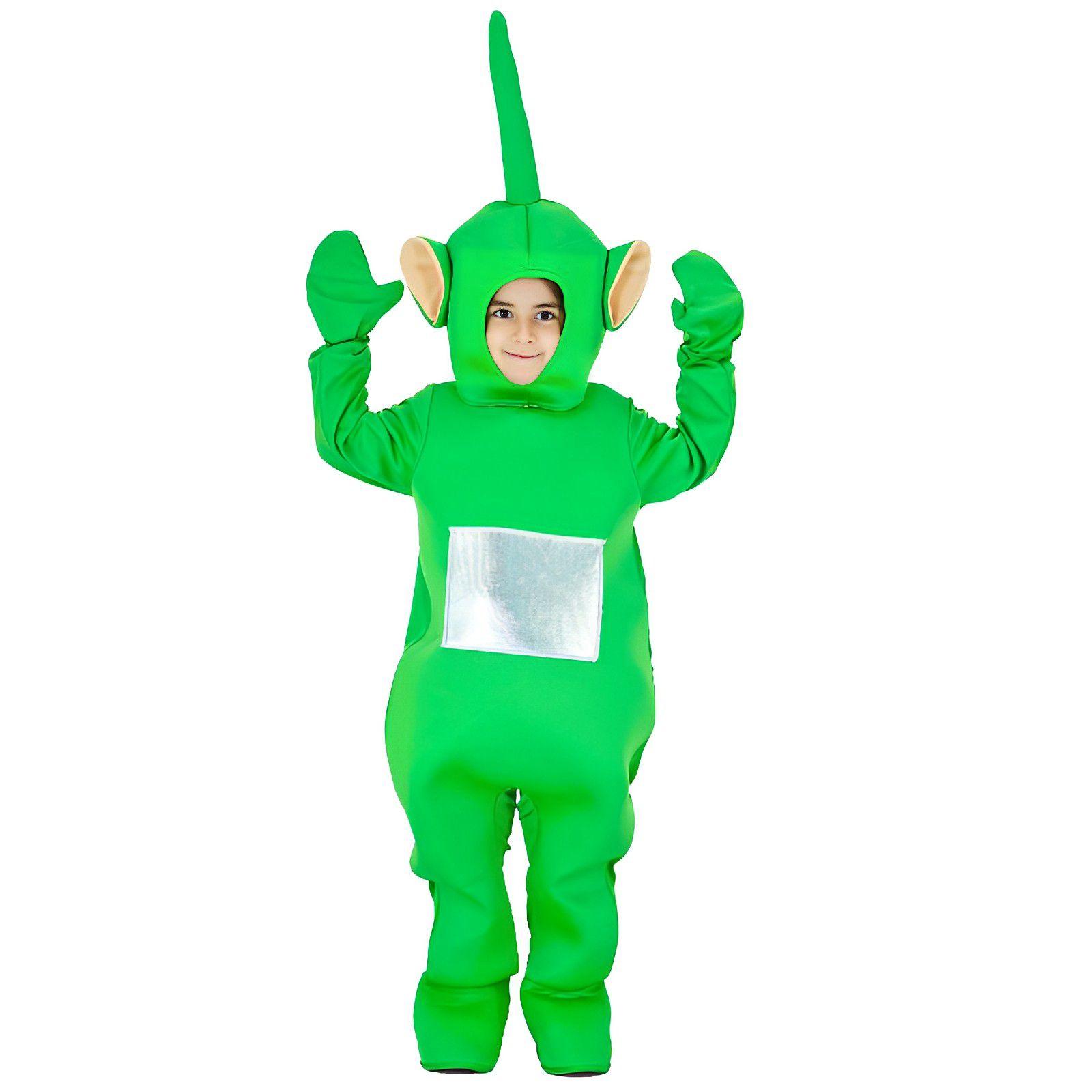 

Cosplay Teletubbies Costume Birthday Halloween Party Kids Adult Bodysuit Cartoon Kidsgreen,110