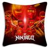 Fantastico gioco per federe Ninjagos, copricuscini con cartoni animati, divano decorativo per la casa, stampa fronte-retro, morbido e carino.
