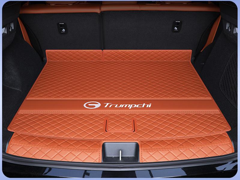 For Trumpchi GAC S7 2025 2026 Car Styling Fully Enclosed Trunk Pad Leather Trunk Mat Backrest Pad Auto Modification Accessories