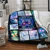 Butterfly Theme Home Customize Your Name Blankets Comfortable Soft Lightweight Allseason Multipurpose Blanket For Picnics Sofas Offices Beds Living
