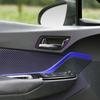 4Pcs ABS Chrome Car Inner Door Handle Bowl Cover Decoration Sticker Trim for Toyota CHR C-HR 2016 -  Interior Accessories