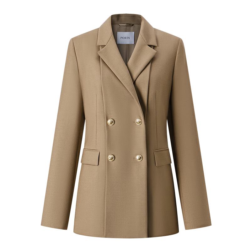 

PORTS Двубортный пиджак из смесовой шерсти M (6)