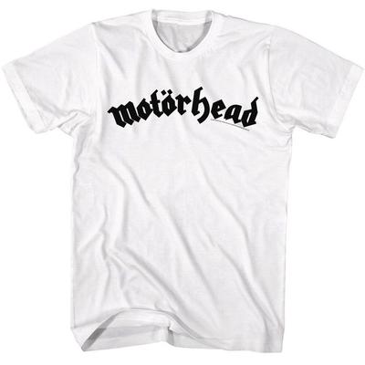 Motorhead Ciemne Logo Biała Koszulka