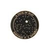 Creative Heart Round Black Brooch TOUGHER THAN THE REST Enamel Pins Custom Badge Bag Denim Pin Fashion Jewelry Gifts for Friends