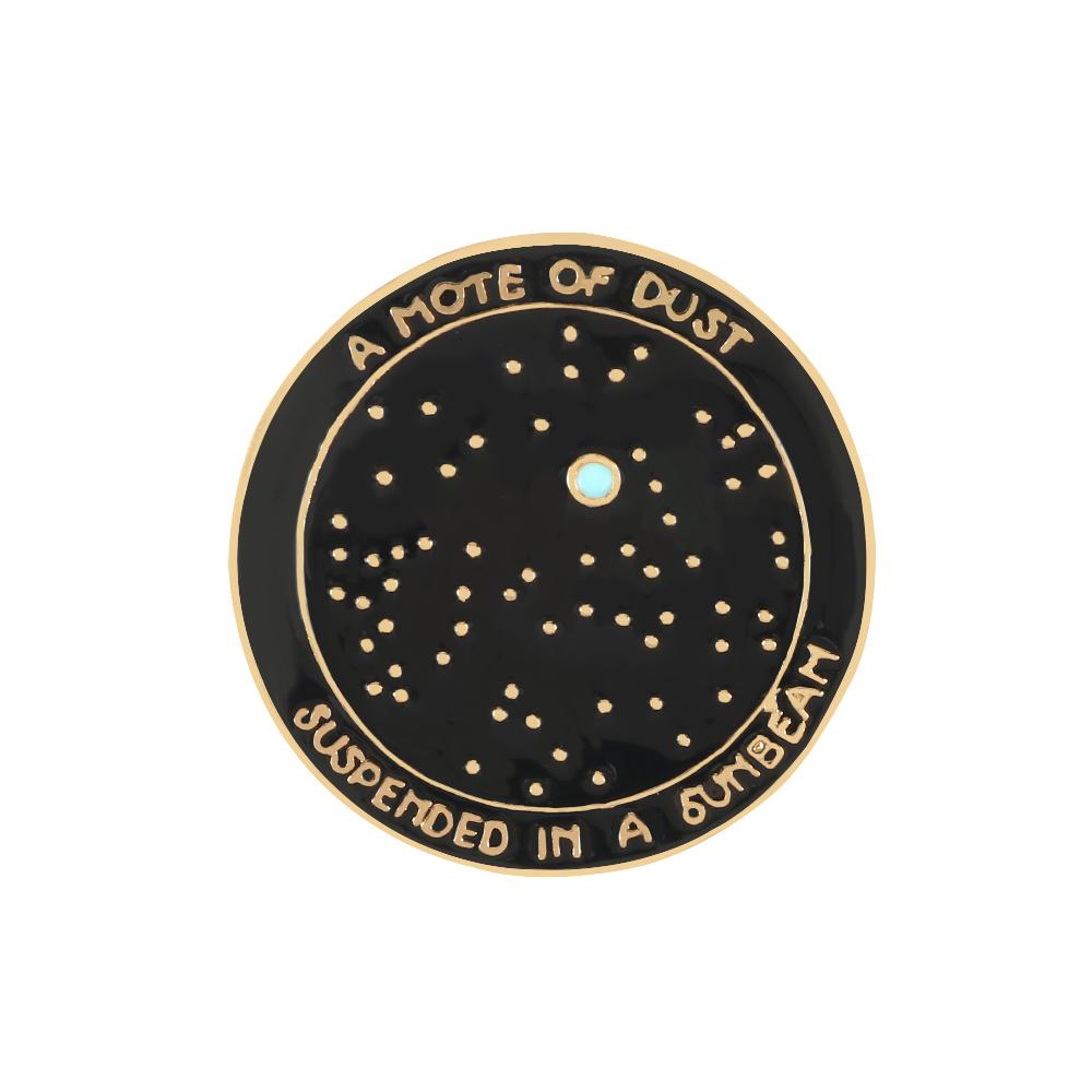Creative Heart Round Black Brooch TOUGHER THAN THE REST Enamel Pins Custom Badge Bag Denim Pin Fashion Jewelry Gifts for Friends