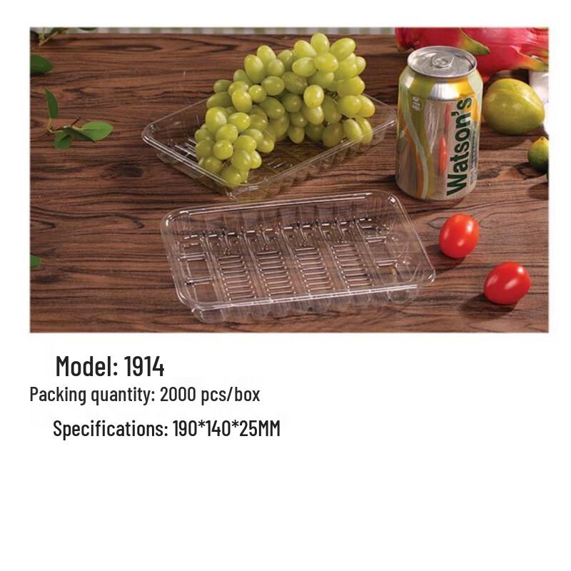 Shixun Rectangular PET Fresh Food Trays