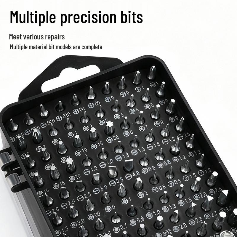 Precision Multifunctional Screwdriver Set with Non-slip Handle & Pry Tools - Household Essential