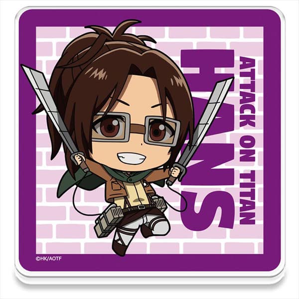 Attack on Titan Acrylic Coaster 2 Vol. [Hange]