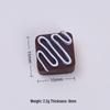 Handmade Musical Note Chocolate Candy Toy DIY Ornaments with Resin, Cream, and Glue Accessories