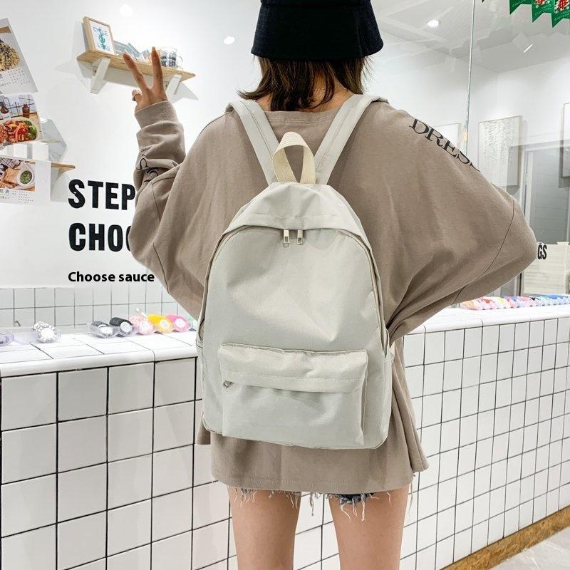 Simple Casual Backpack Large Capacity School Bag Travel Commuting Unisex Backpack Daily Laptop Knapsack Birthday Holiday Gifts