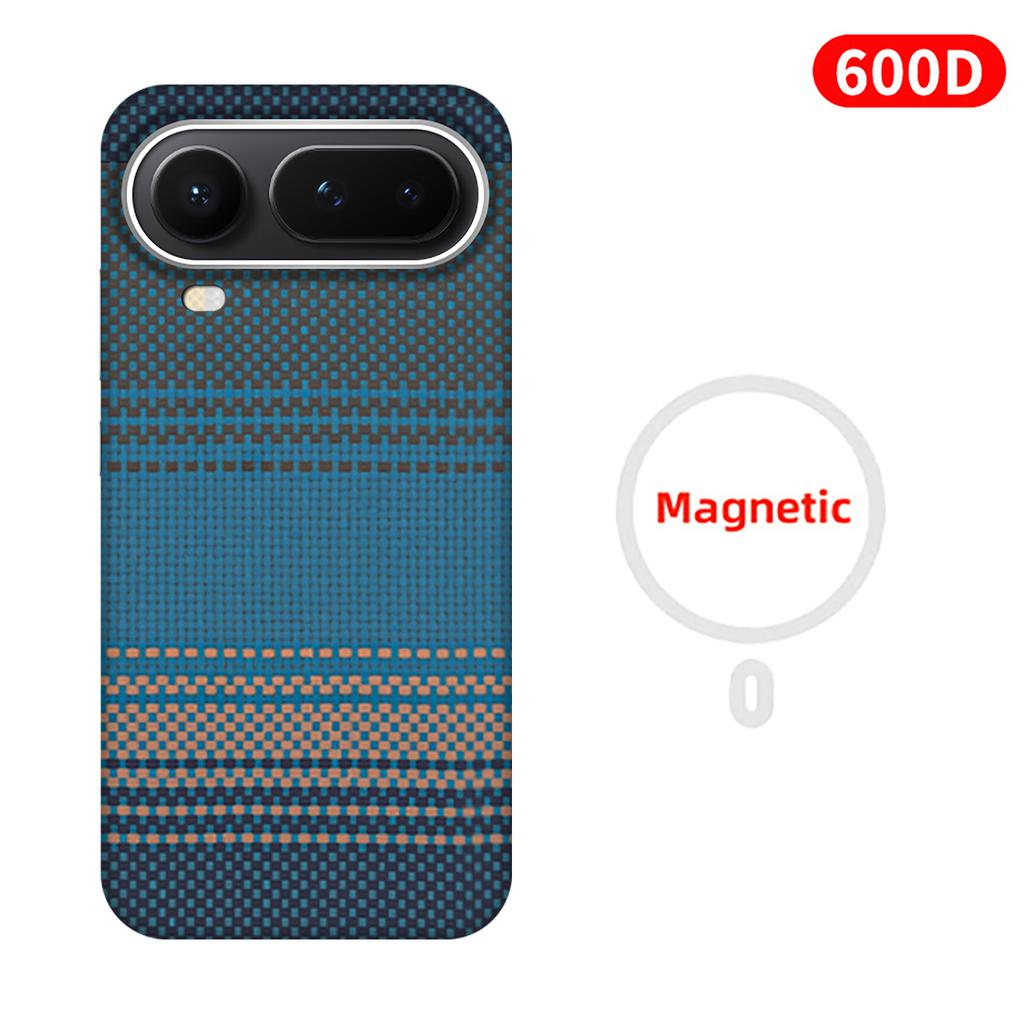 For honor magic 8 pro air carbon case aramid fiber kevlar magsafe fabric thin hard cover magnetic balck Slim light red 600d