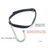 Sexspielzeug Verstellbarer Keuschheitsgürtel aus Leder mit Analhaken aus Edelstahl in 4 Größen, BDSM-Bondage-Fesseln, Butt Plug, Sexspielzeug