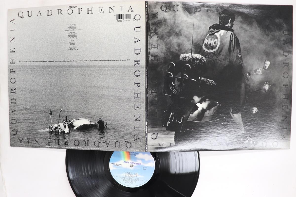 

LP Record WHO Quadrophenia MCA26895 MCA 1982 US Rock Used