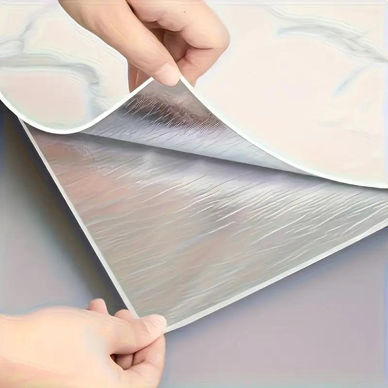 Self Adhesive Thick Wallpaper Marble Effect Wall Sticker Waterproof Wall Covering for Living Room Bedroom Home Decoration