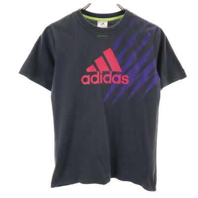 Adidas T-shirt κοντό μανίκι 140 Ανθρακί γκρι Παιδικό Μεταχειρισμένο