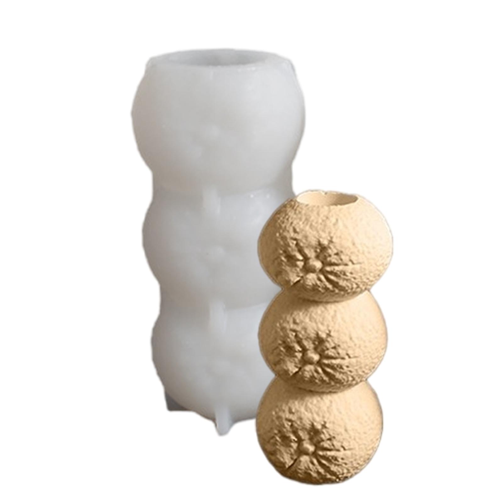 

Высококачественная силиконовая форма для уникальных подсвечников в виде фруктов, идеально подходящих для любителей DIY и домашнего декора T4