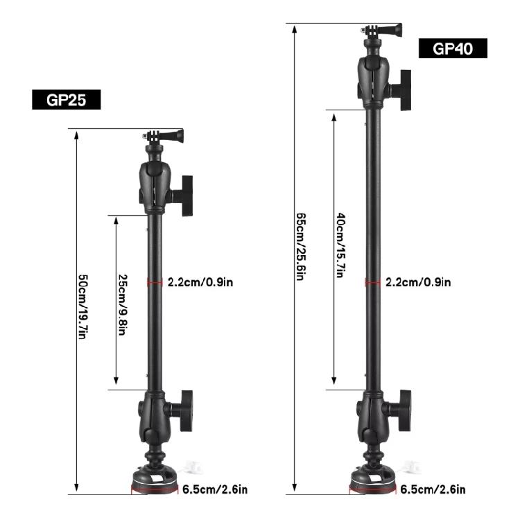 Kayak Camera Mount Mounting Stand Kayak Boats Accessory Adjustable Camera Mount Base Safety Camera Holder with Long Arm