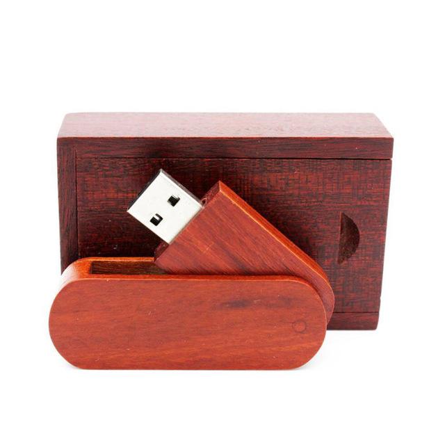Bamboo & Wood 32GB USB Flash Drive with Custom Logo - Perfect for Graduation Souvenirs & Promotional Gifts
