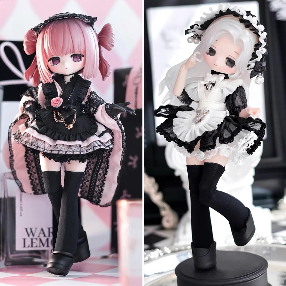 Genuine In Stock Asymptomatic Series 1/12bjd Blind Box Anime Action Movable Joint Doll Mystery Box Desktop Cute Trendy Toy Gift