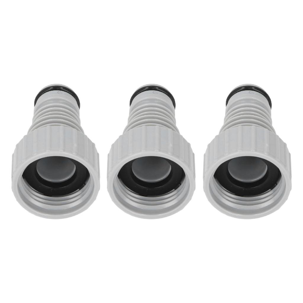 3pcs P05347 Drain Valve Adapter Plastic Hose Adapter Swimming Pool Accessories Drain Valve Adapter G3 4 Inner Thread