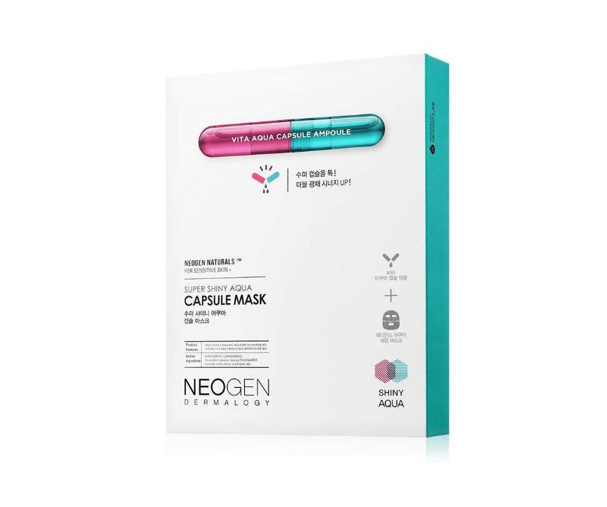 

Neogen Dermalogy Super Shiny Aqua Capsule Mask 10PACK 30 мл