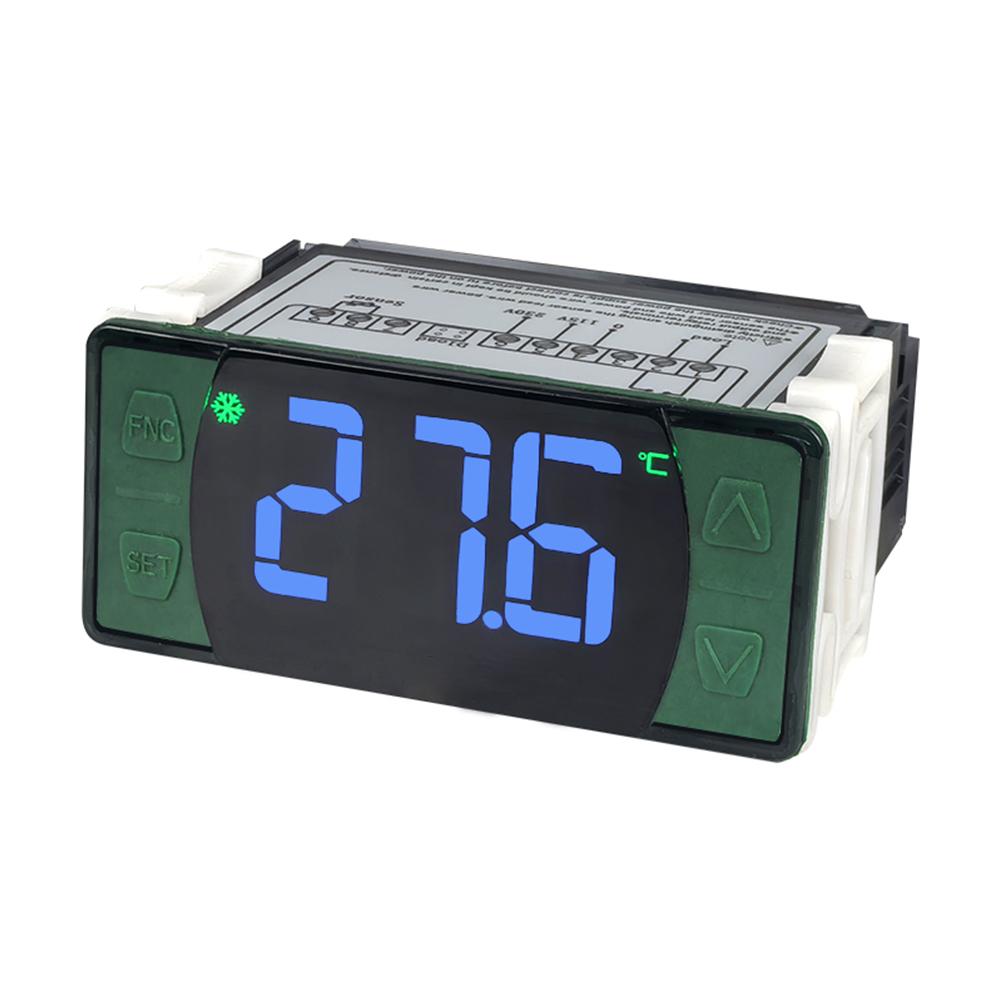 115/230V Thermostat Digital Temperature Controller Relay with NTC Probe For Refrigeration Heating Cooling Defrosting