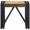 VidaXL Coffee Table 40x40x35 Cm Solid Raw Mango Wood, Side Table, Living Room Table, Accent Table, End Table, 4016682