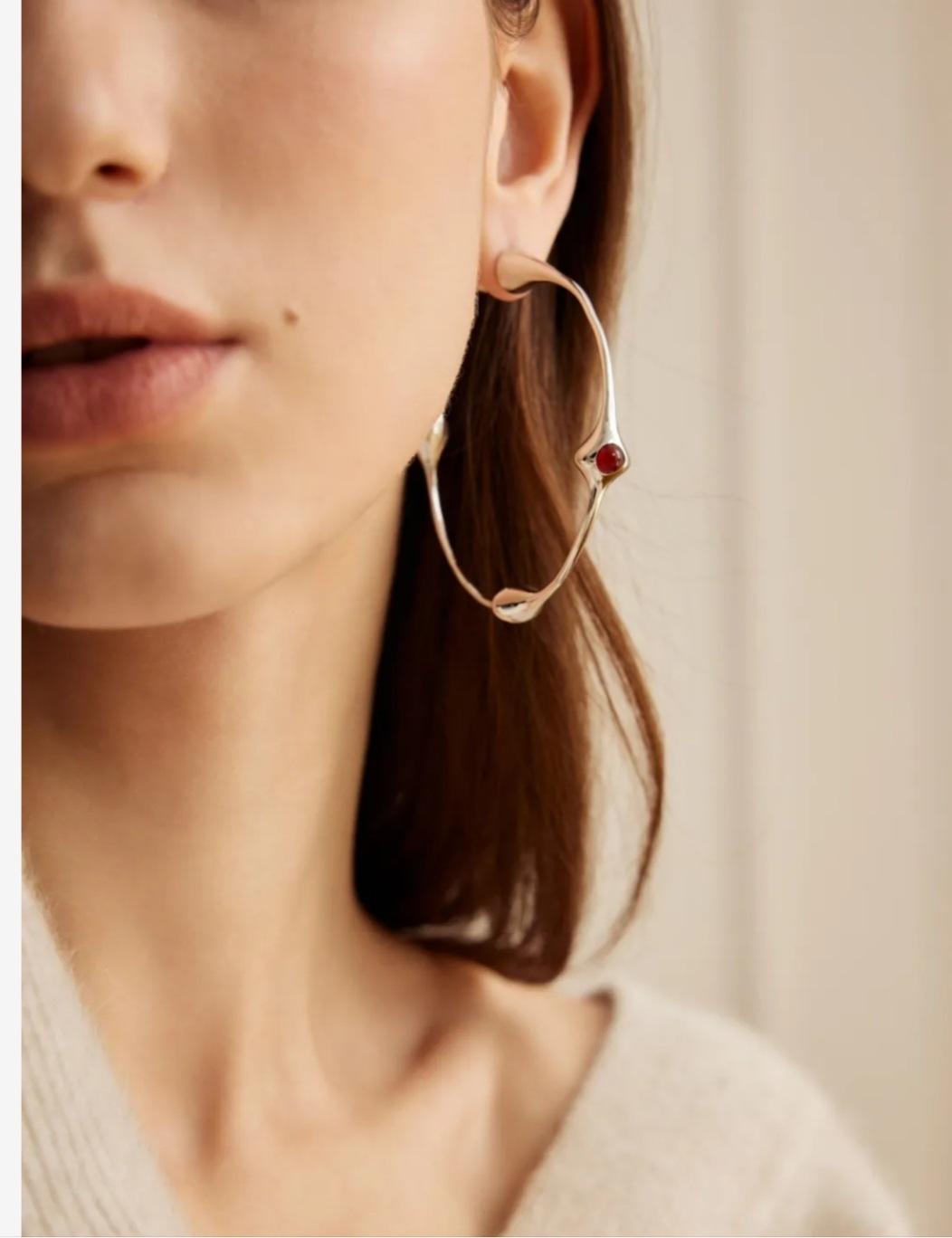 

Серьги в форме звезды и буквы C, женские серьги в преувеличенном стиле, нишевые дизайнерские серьги, модные серьги класса люкс