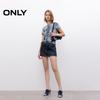 ONLY Women's Distressed Print Short Sleeve T-Shirt