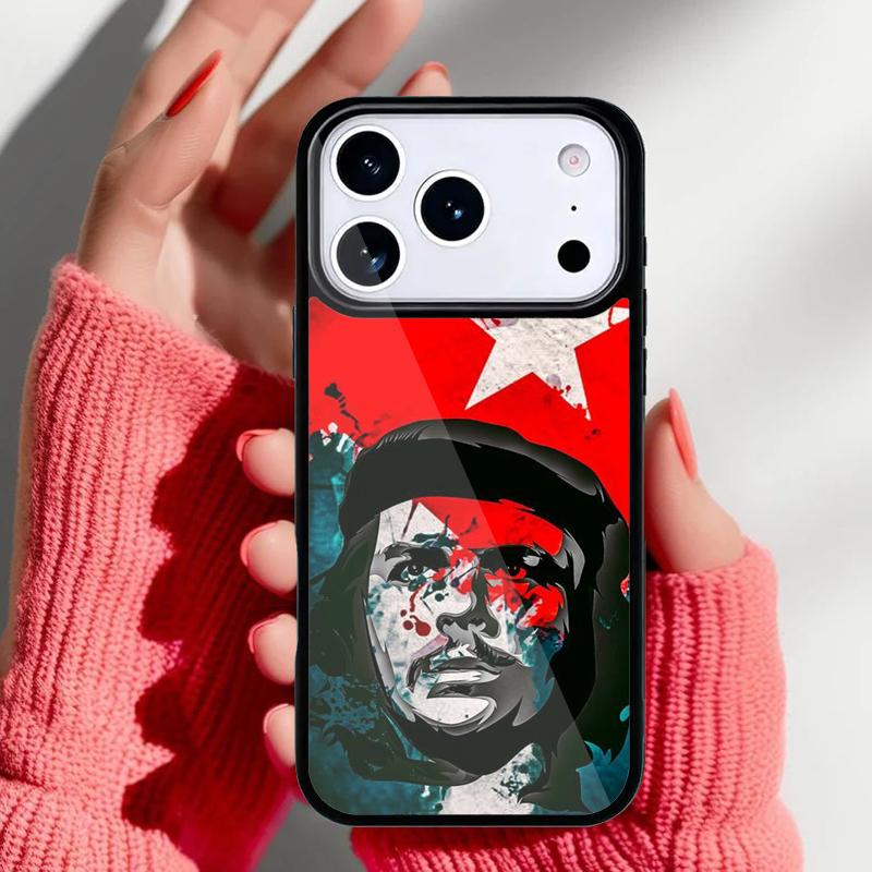 Che Guevara Phone Case for iPhone 17 16 15 14 13 Pro Max Back Cover for 12 11 Pro Coque