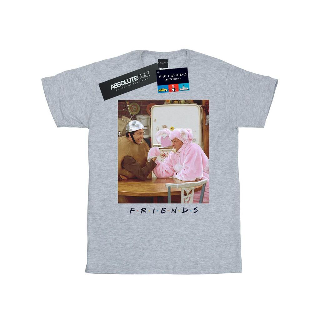 Friends Mens Ross And Chandler Arm Wrestling T-Shirt