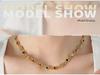 Colorful Zircon Fisheye Necklace & Bracelet Set with Copper Chain