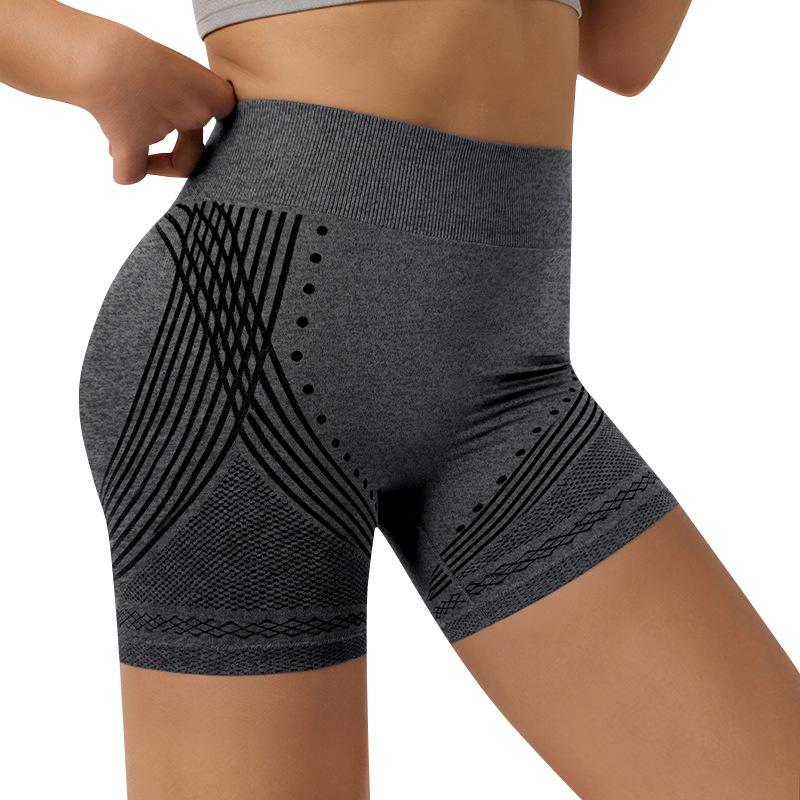 Women's Barely-There 3-Inch Yoga Shorts High-Waisted Tummy Control Workout Booty Lifting Running