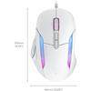 Turtle Beach Wired Gaming Mouse 26k Dpi Sensor Mmo Rts Macro Kone Ii White
