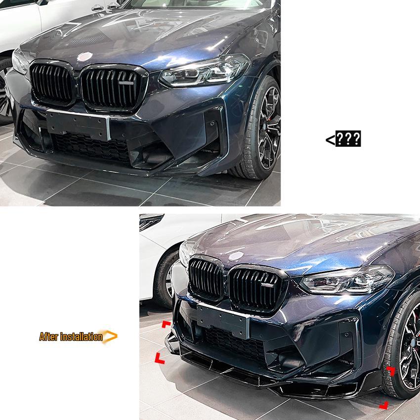 BMW X3M/X4M F97/F98 LCI (2022+) Front Lip Spoiler Body Kit