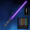 1/2Pcs Flash Stick Cool Lights Sound Effect Detachable Join-together Kids Adults Luminous Lightsaber Toy with Battle Sounds Daily Play