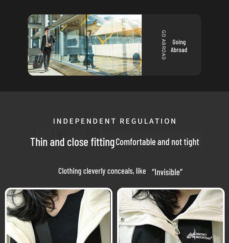 Unisex Anti-Theft Underarm Waist Bag: Close-Fitting, Invisible, Ideal for Travel, Documents, Money, and Running.