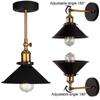 American industrial style wall lamp staircase hallway bedside wall lamp Retro decorative wall light iron wall lamp