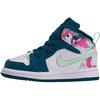 Jordan Air Jordan 1 Mid top Kleinkinderschuhe Weiß Kleinkind Und Kleinkind 644507-300