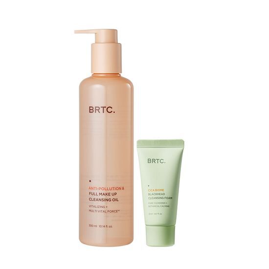 BRTC Anti-Pollution & Full Makeup Cleansing Oil 300ml Promotion (+ 20ml Foam Free)