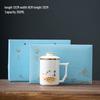 Shuixi Ceramic Office Cup Set