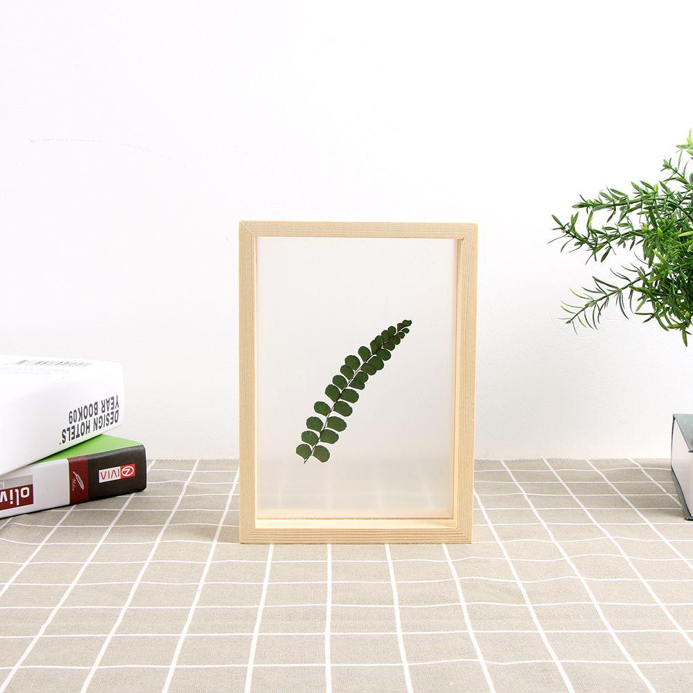 DIY Wedding Decor Fashion Vintage Picture Holder Plant specimen Photo Frame Wooden