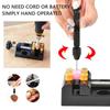 Mini Bench Clamp Flat Table Vice Adjustable Drill Press Drilling Vice Tool Watch Walnut Jewelry B1B7