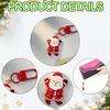 Q-version Cartoon Christmas Keychain, Pendant Decoration, the Best Friend Gift for Christmas.