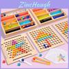 Wooden Bead Counting And Sorting Toy For Kids Fine Motor Skills Early Learning